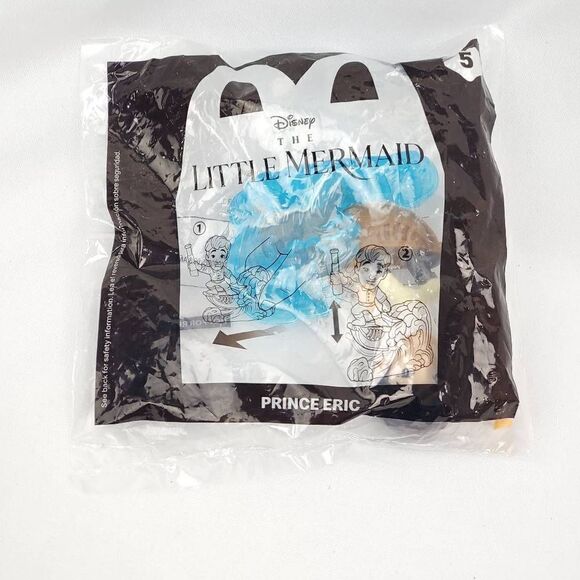 The Little Mermaid Toy, #5 Prince Eric, McDonald's Happy Meal - Picture 1 of 2